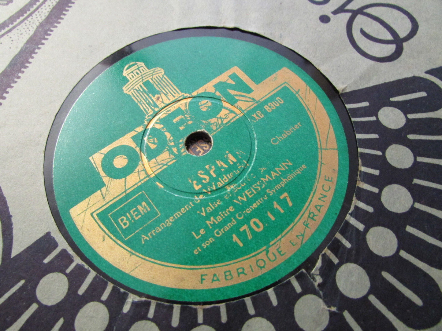 LOT 6 x 78T MUSIQUE CLASSIQUE CLASSICAL 78 RPM