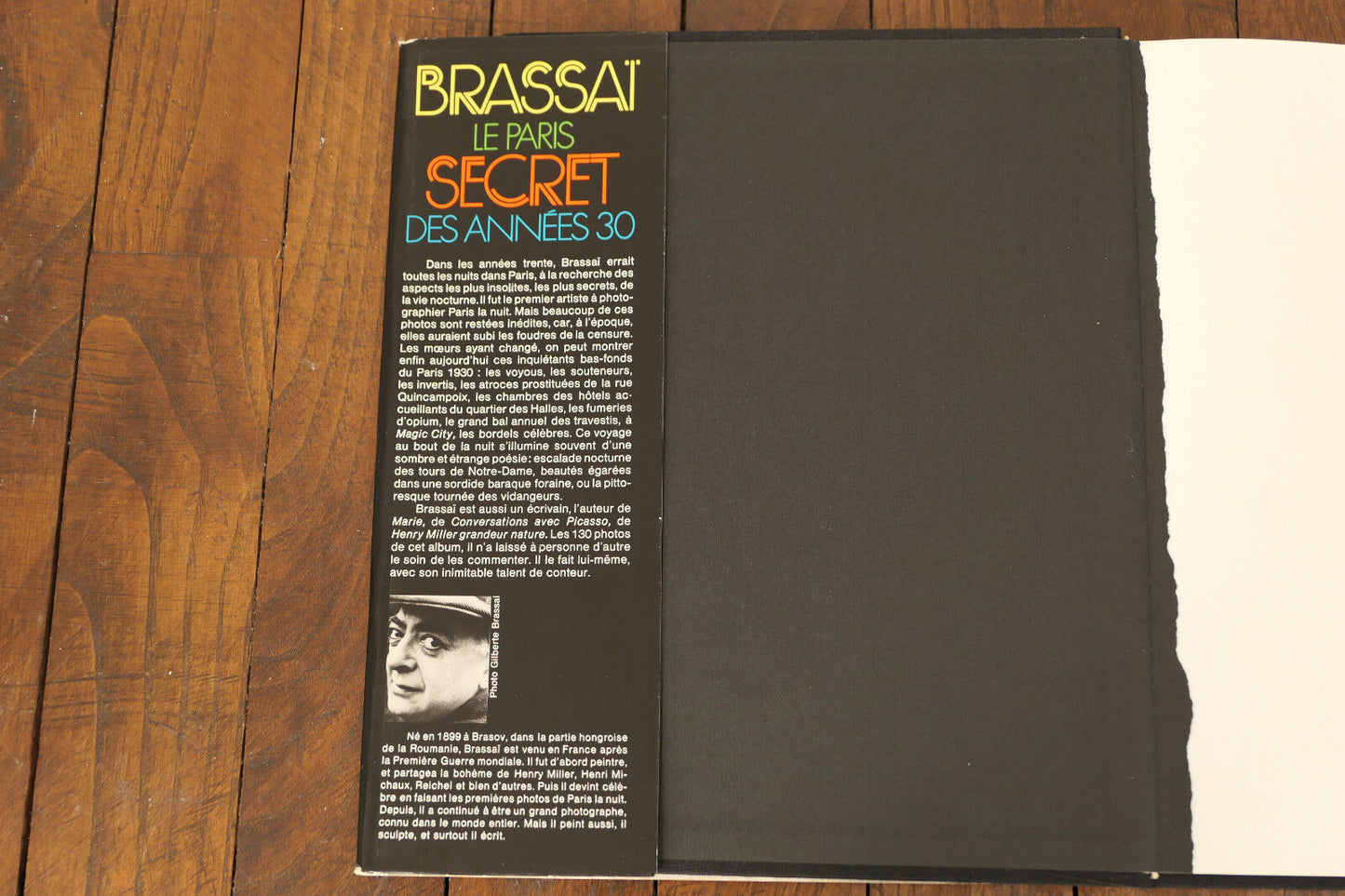 BRASSAI LE PARIS SECRET DES ANNEES 30 GALLIMARD 1976 130 PHOTOS