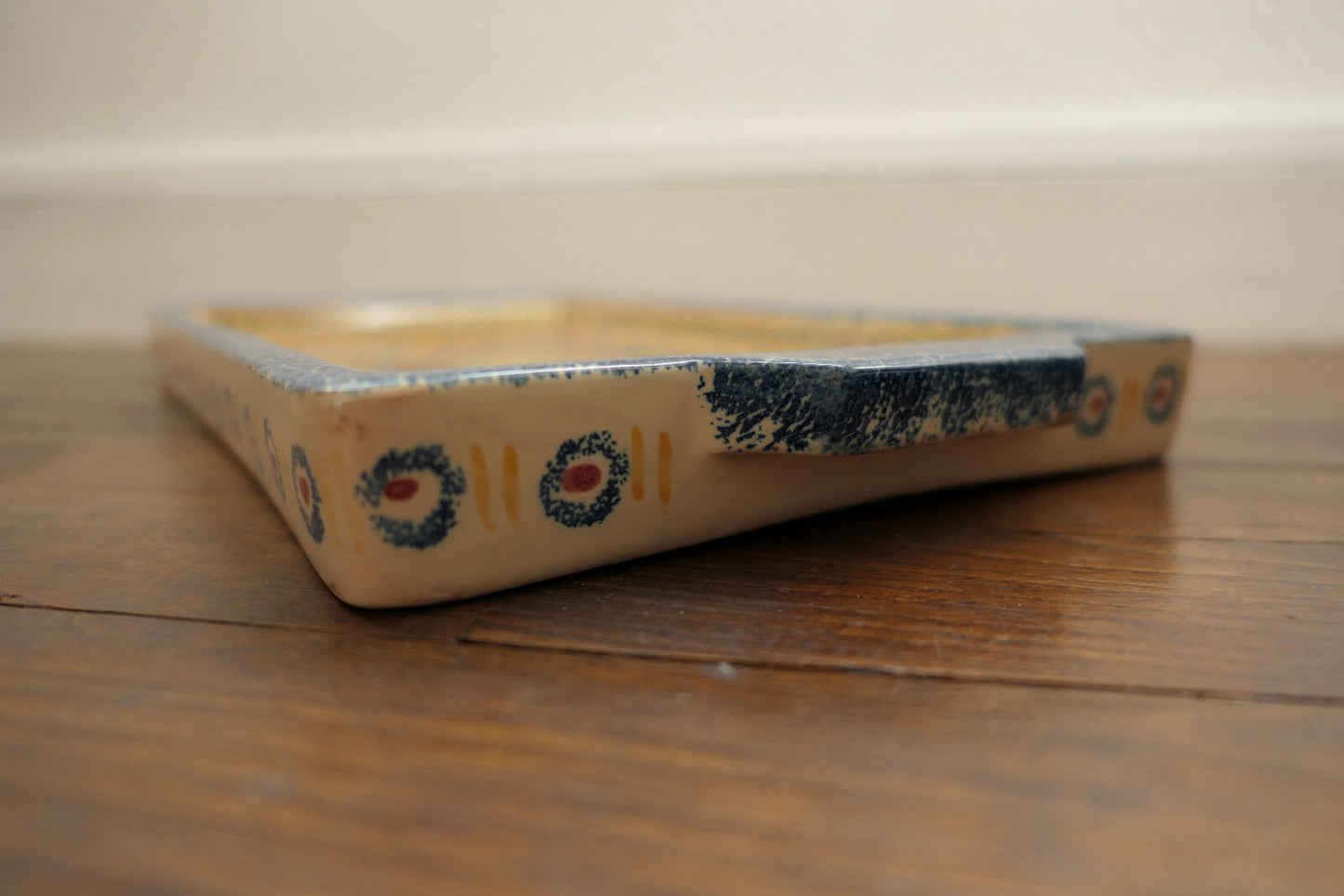ANCIEN PLATEAU FAIENCE QUIMPER HENRIOT ANNEES 1930 BRETAGNE COIFFE FEMME