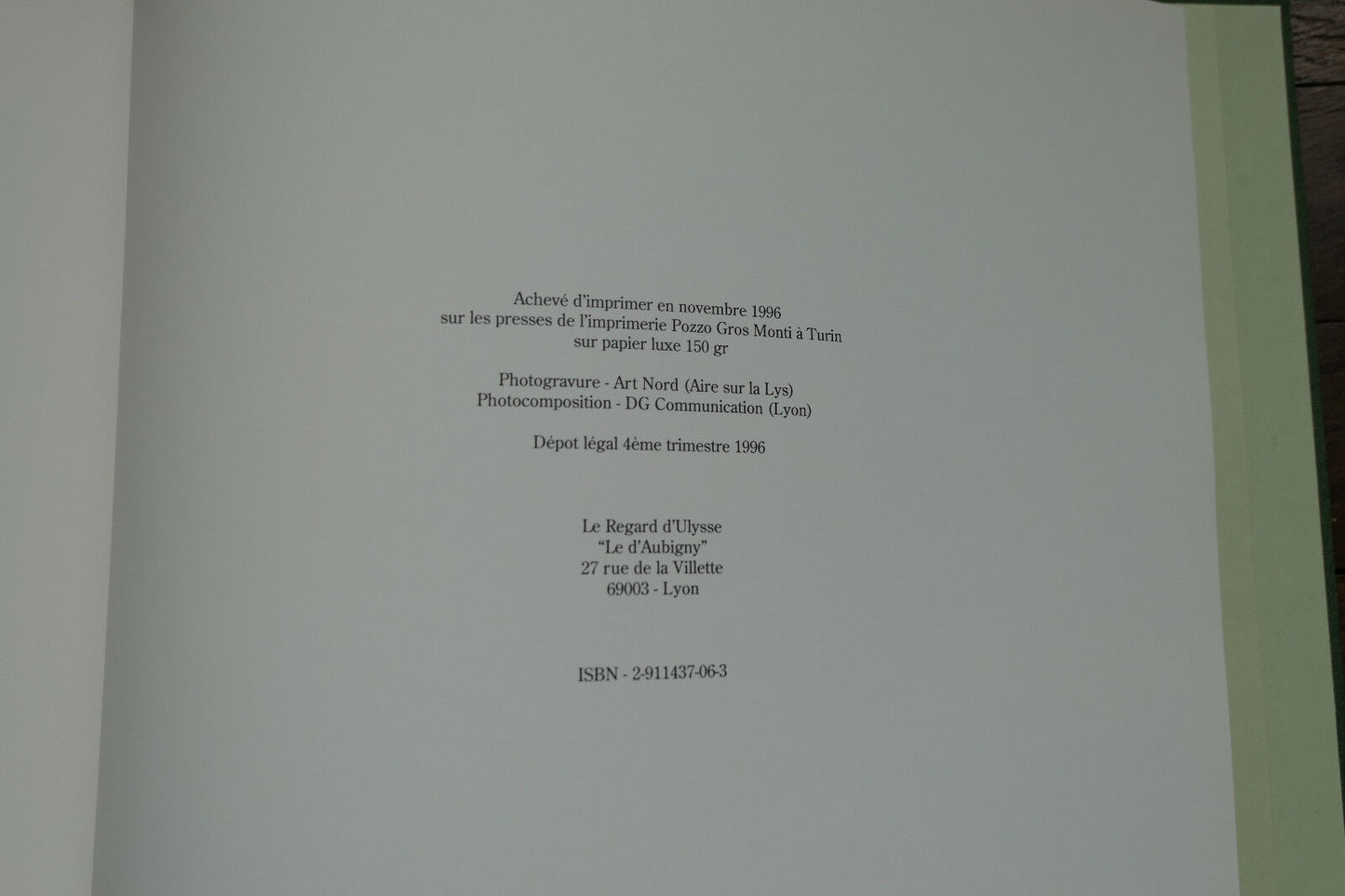 L'AIN VU PAR ROLAND GIRARDET 1996 EDITION FRANCAIS / ANGLAIS