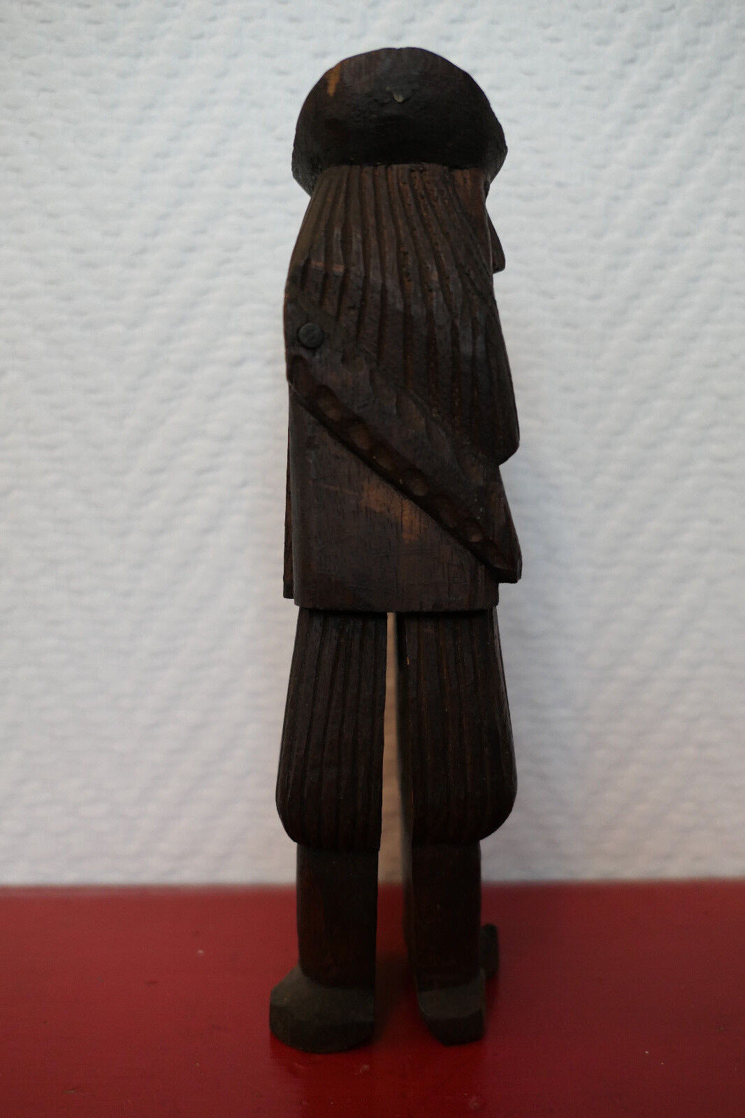 ANCIEN CASSE NOIX ANTHROPOMORPHE FORME HOMME BRETON ART POPULAIRE BRETAGNE XIXe