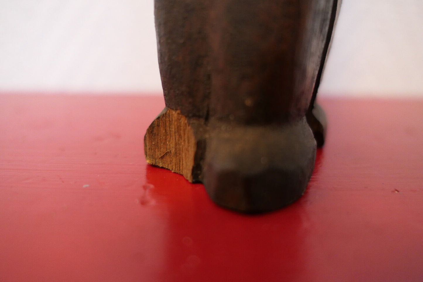 ANCIEN CASSE NOIX ANTHROPOMORPHE FORME HOMME BRETON ART POPULAIRE BRETAGNE XIXe