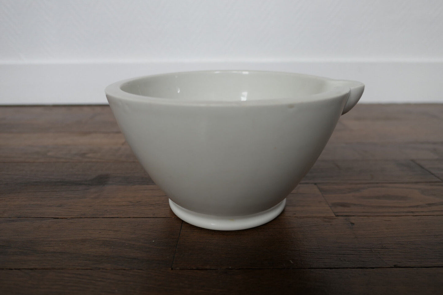 ANCIEN GRAND MORTIER PORCELAINE MEDICAL PHARMACIE