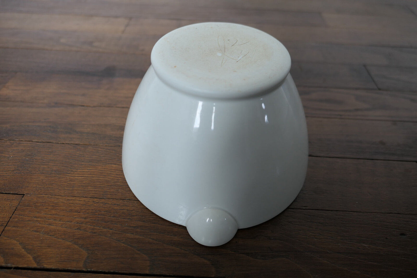 ANCIEN GRAND MORTIER PORCELAINE MEDICAL PHARMACIE