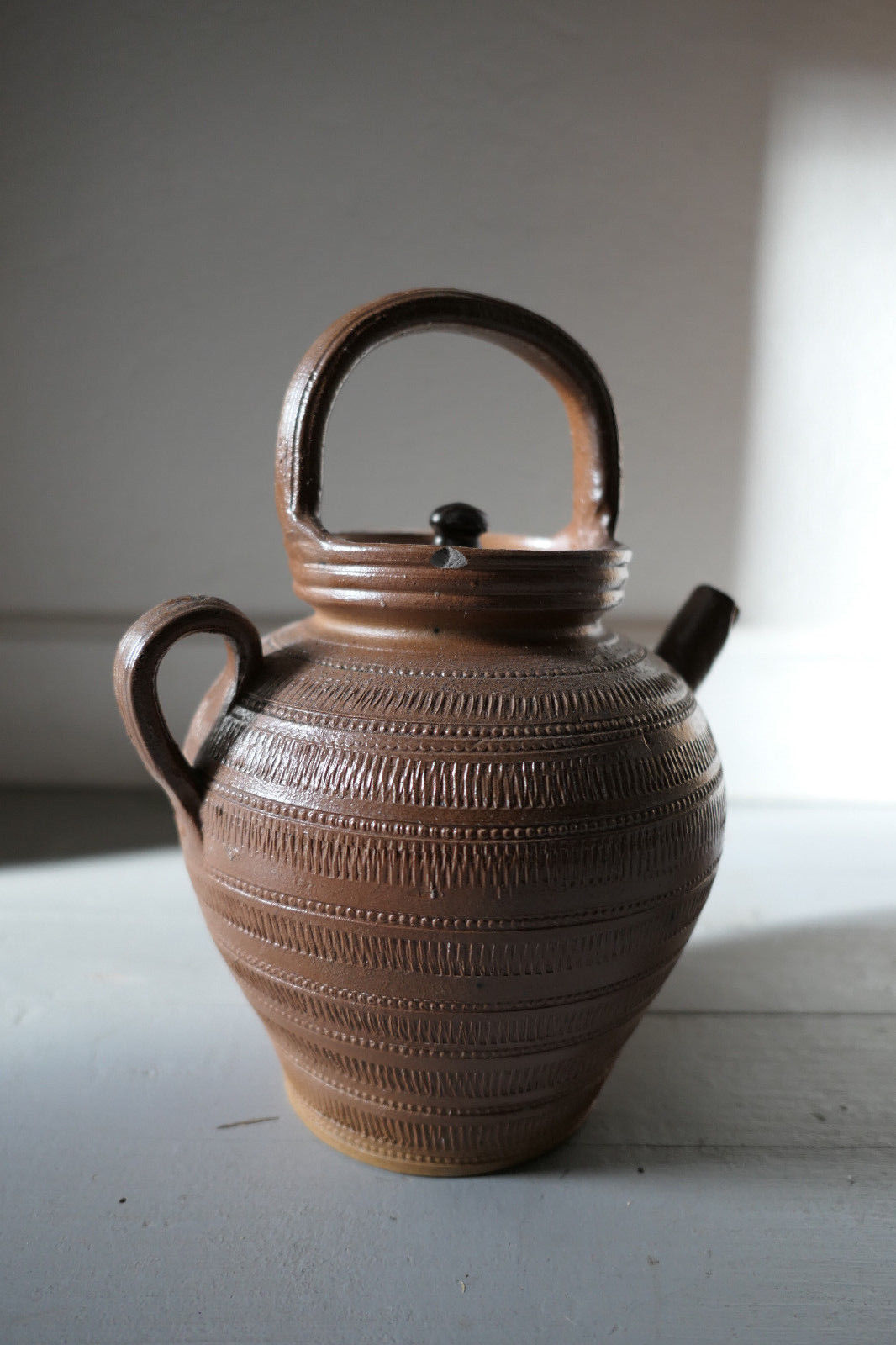OLD JUG GARGOULETTE CRUCHON PITCHER TERRACOTTA STONEWARE