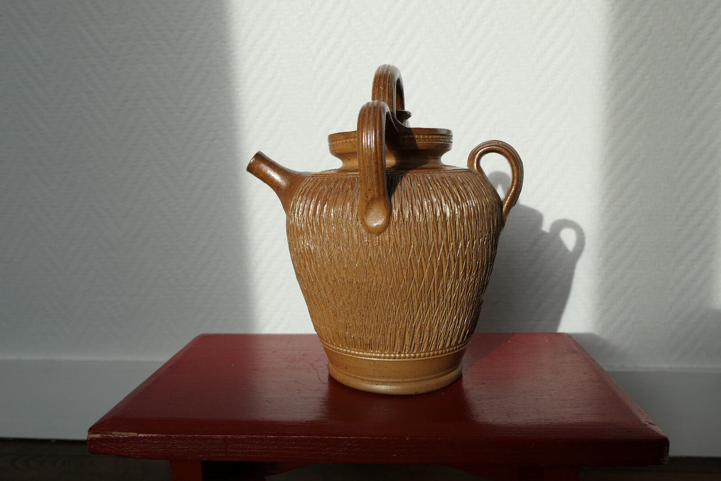 ANCIENNE CRUCHE GARGOULETTE CRUCHON PICHET TERRE CUITE