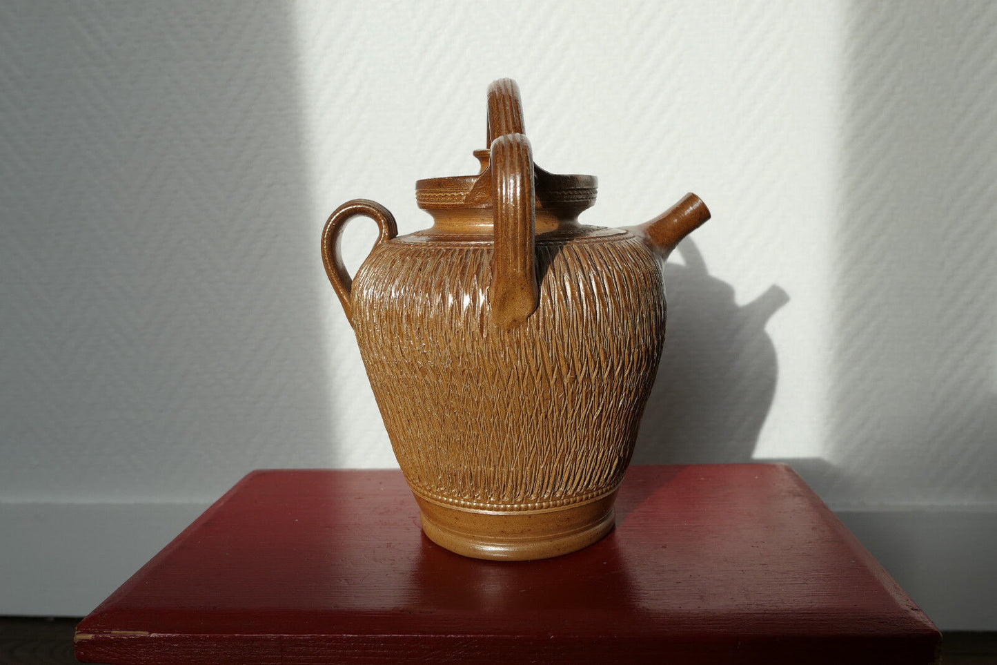 ANCIENNE CRUCHE GARGOULETTE CRUCHON PICHET TERRE CUITE