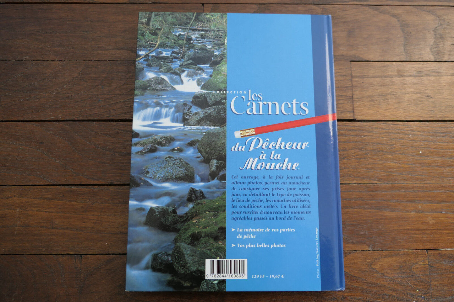LES CARNETS DU PECHEUR A LA MOUCHE ARTEMIS 2001 PECHE