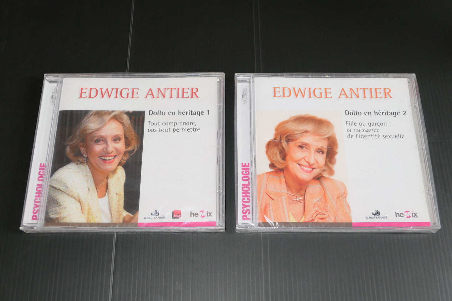 LOT DE 2 CD LIVRE AUDIO DOLTO EN HERITAGE EDWIGE ANTIER 2007