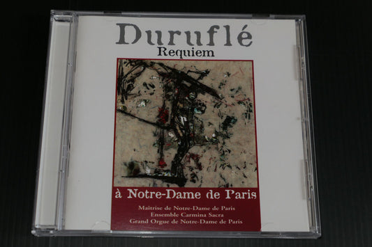 CD MAURICE DURUFLE / REQUIEM A NOTRE DAME DE PARIS / 1997