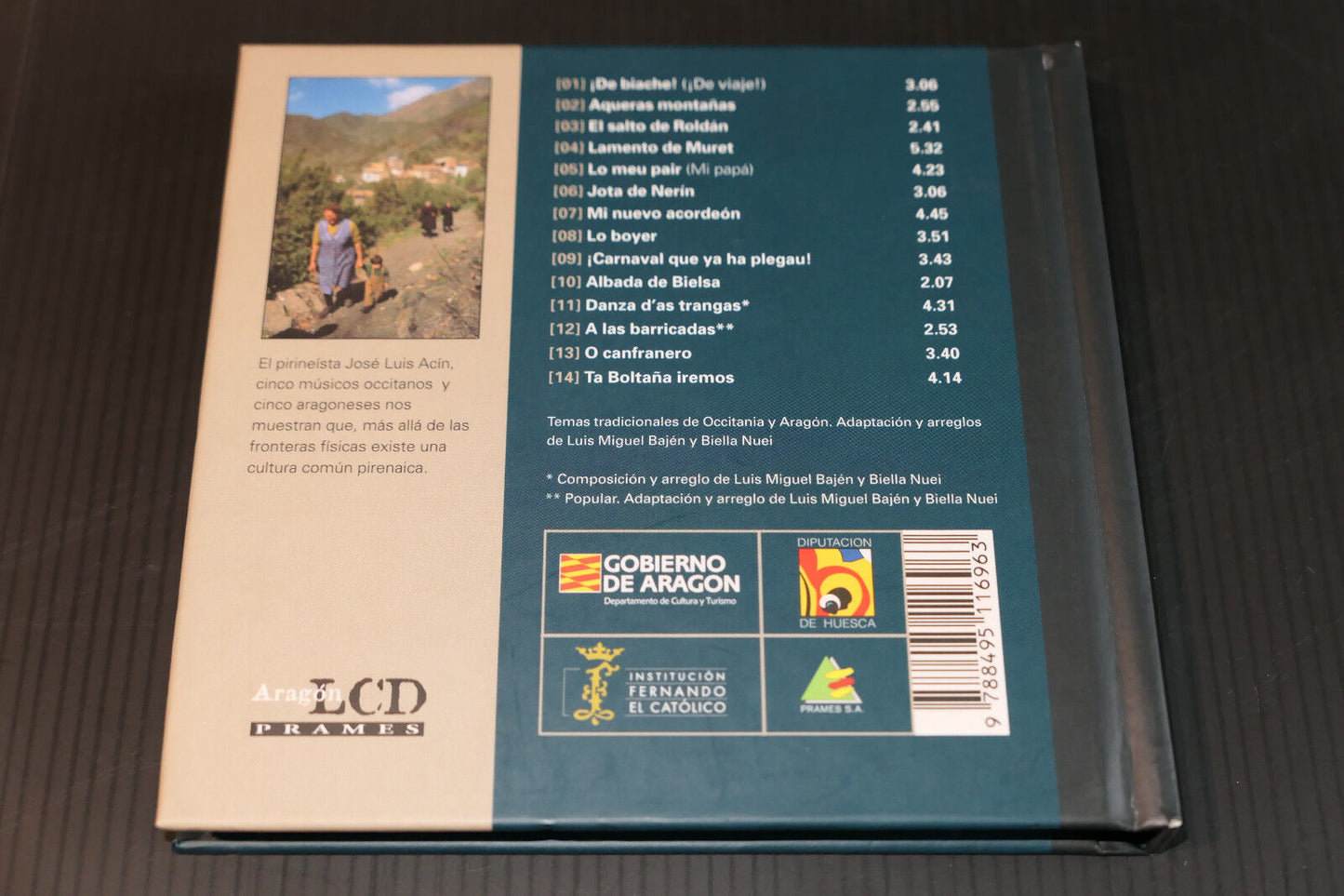 CD CHICOTEN V / MUSICAS DE ARAGON Y OCCITANIA / PIRINEOS PERINES PYRENEES