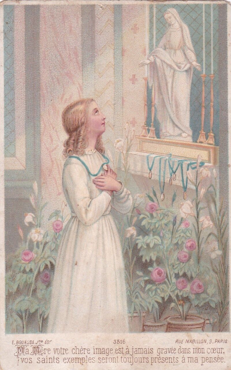 IMAGE PIEUSE RELIGIEUSE RELIGIOUS BOUASSE JEUNE LOT x 12