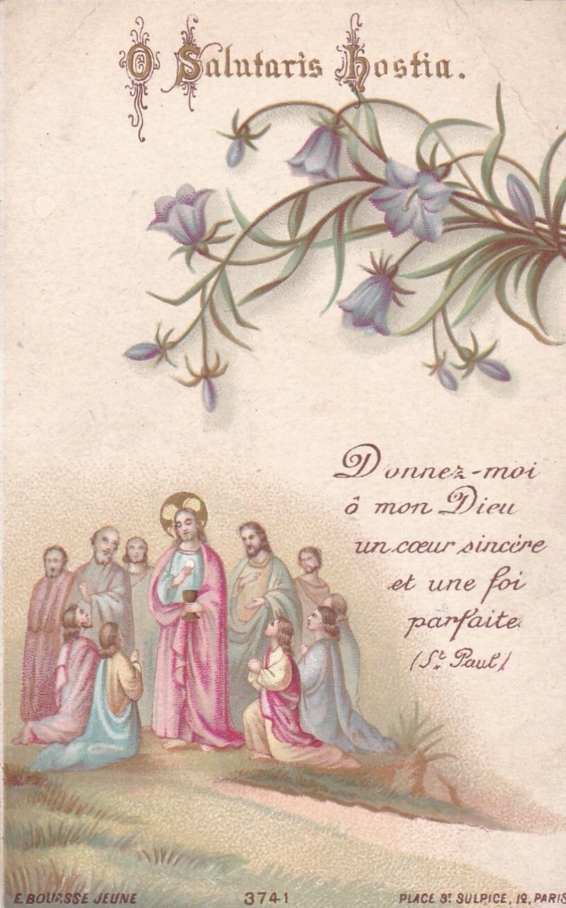 IMAGE PIEUSE RELIGIEUSE RELIGIOUS BOUASSE JEUNE LOT x 12