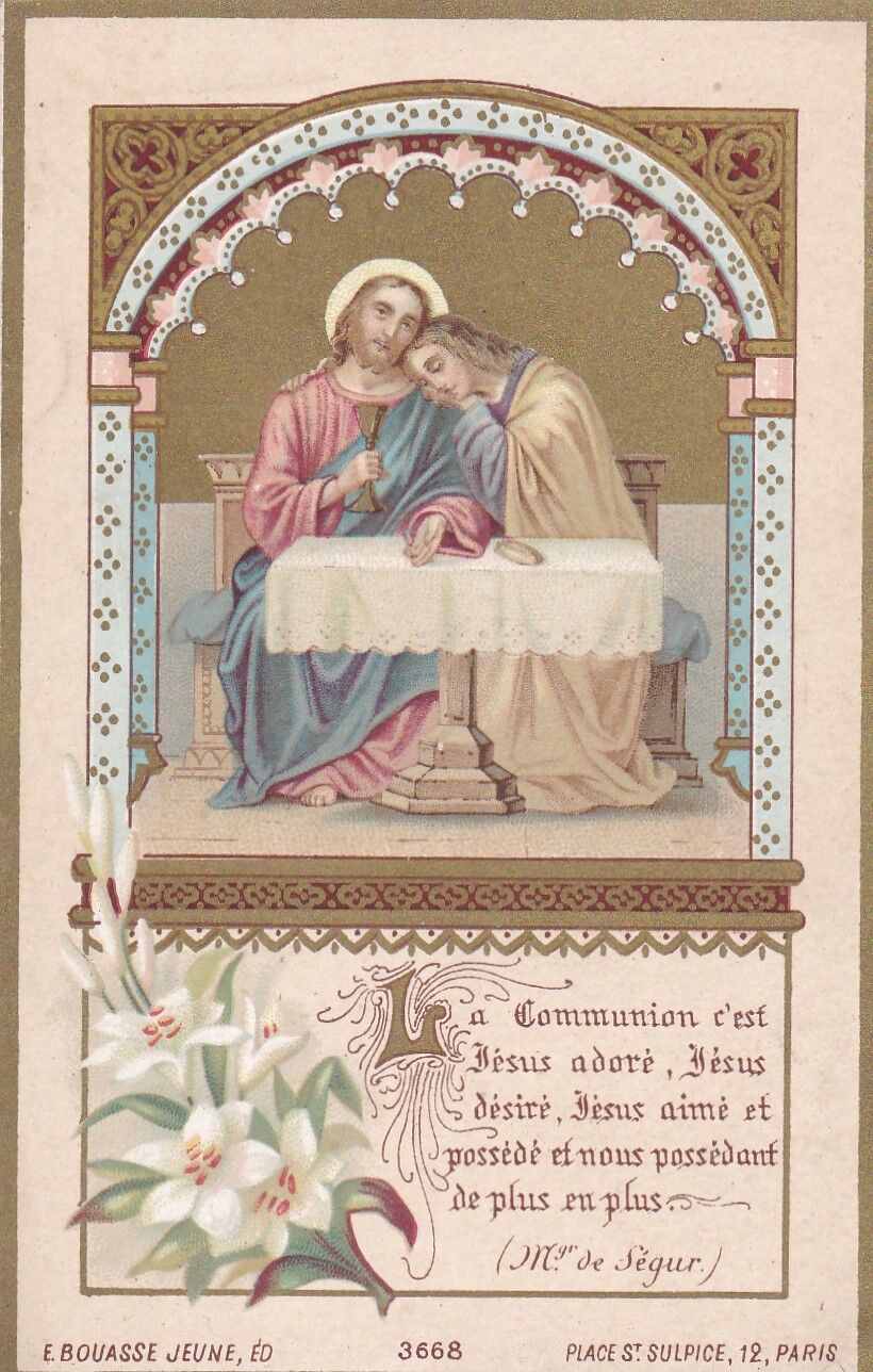 IMAGE PIEUSE RELIGIEUSE RELIGIOUS BOUASSE JEUNE LOT x 12