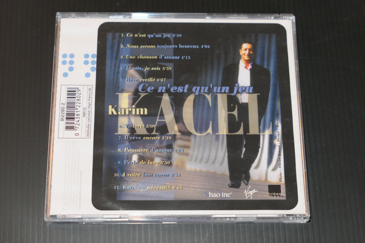 CD KARIM KACEL - CE N'EST QU'UN JEU - 2002