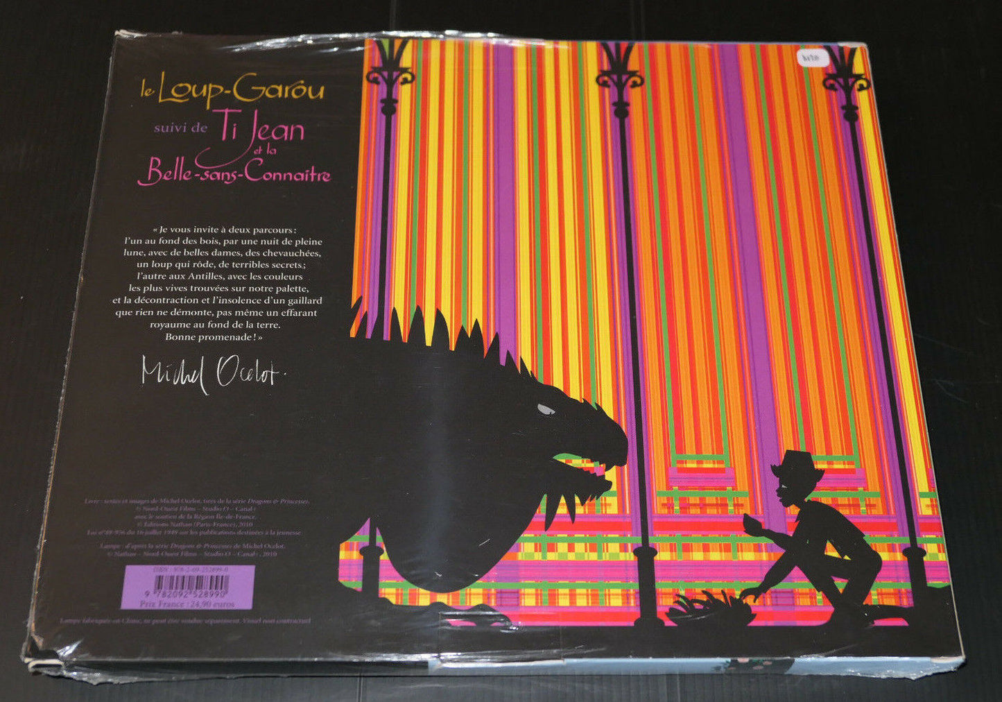 DEUX HISTOIRES DE DRAGONS & PRINCESSES + LAMPE - MICHEL OCELOT - NATHAN 2010