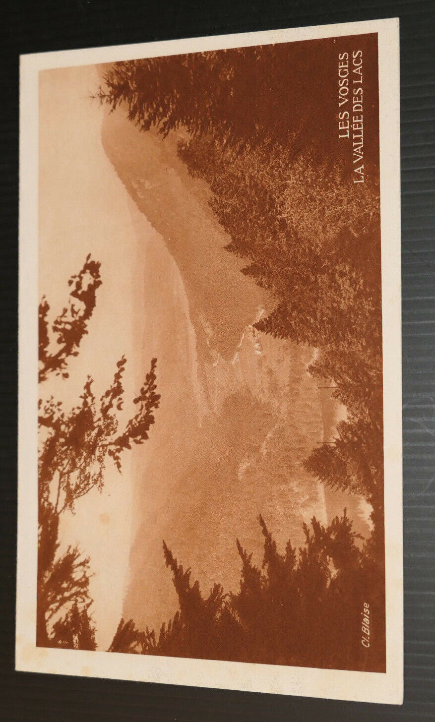 ANCIEN DEPLIANT TOURISTIQUE CIRCUITS AUTOMOBILES VOSGES ARDENNES CHEMINS DE FER