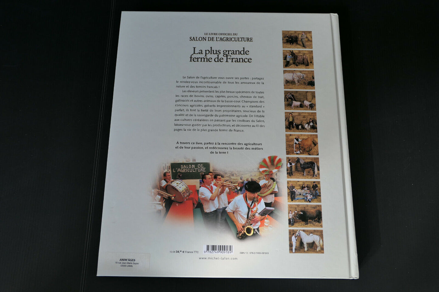 LE LIVRE OFFICIEL DU SALON DE L'AGRICULTURE LA PLUS GRANDE FERME DE FRANCE 2008