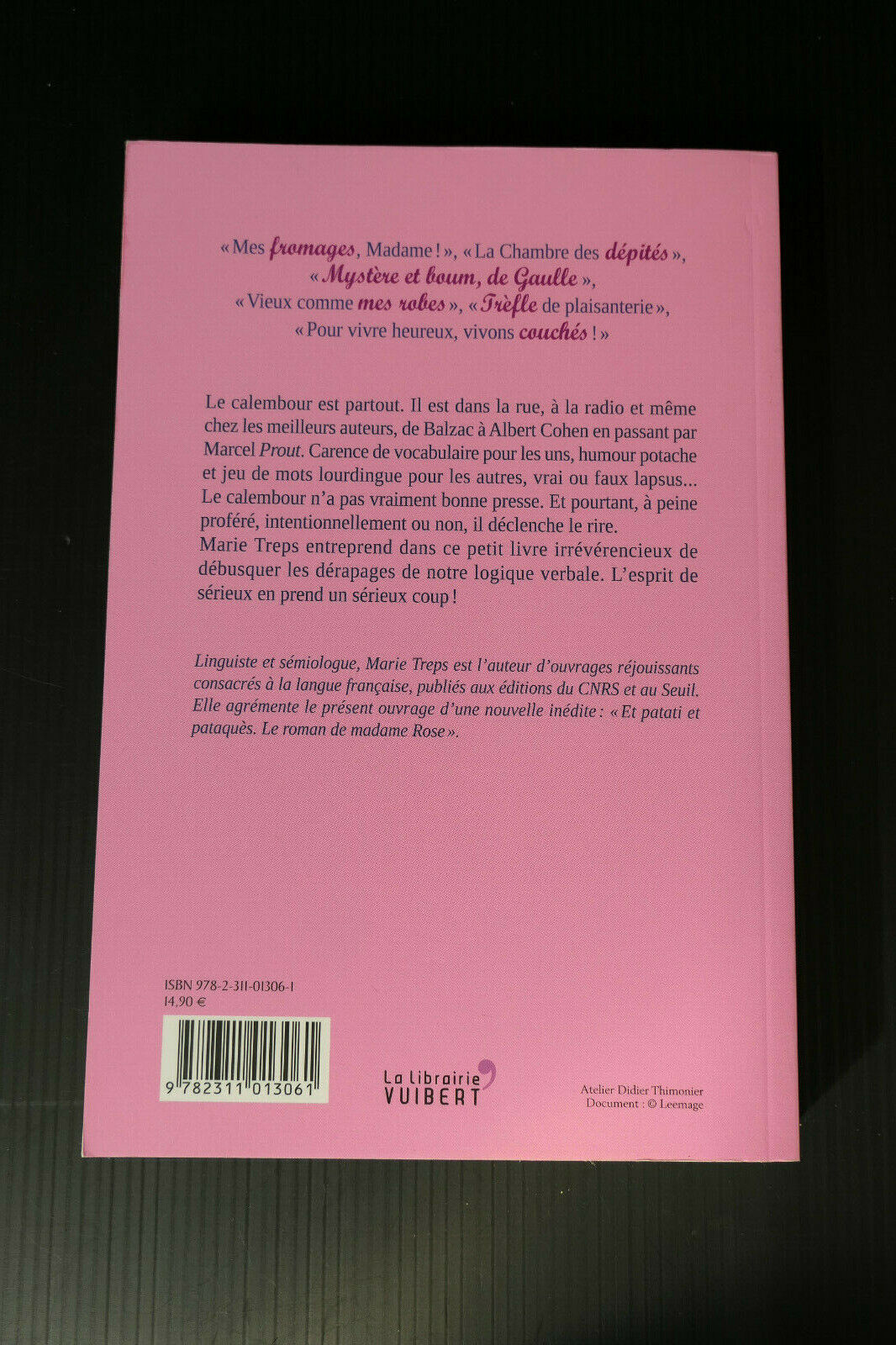 ENCHANTE DE FAIRE VOTRE PLEIN D'ESSENCE / MARIE TREPS / CALEMBOUR