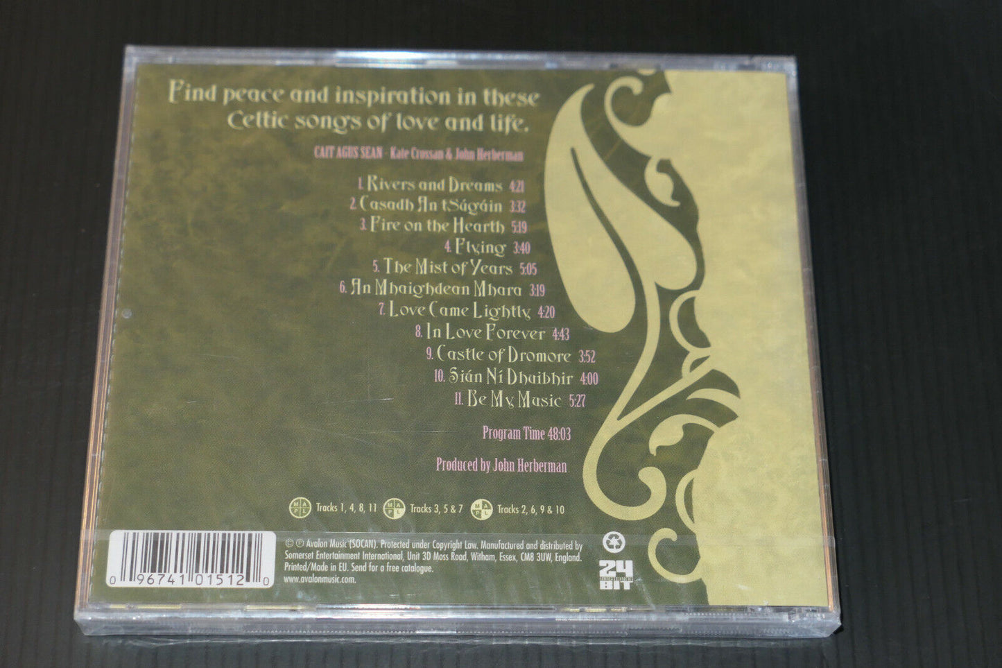CD VOICE OF COMFORT / CELTIC SONGS OF LOVE & LIFE / CAIT AGUS SEAN