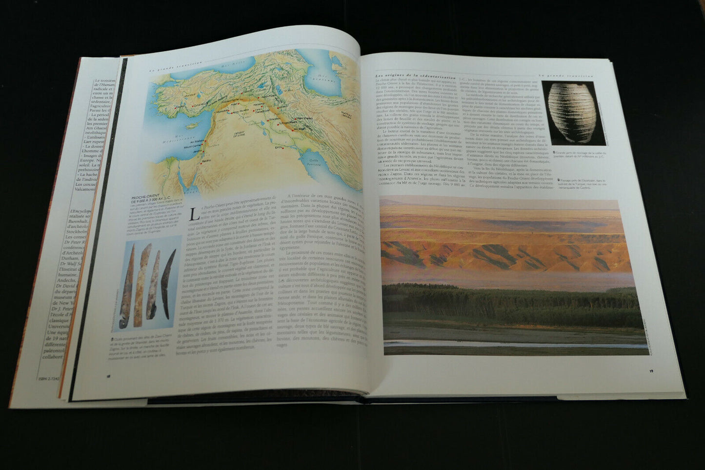 L'AGE DE PIERRE EN EUROPE EN AFRIQUE ET AU MOYEN ORIENT / GORAN BURENHULT / 1994