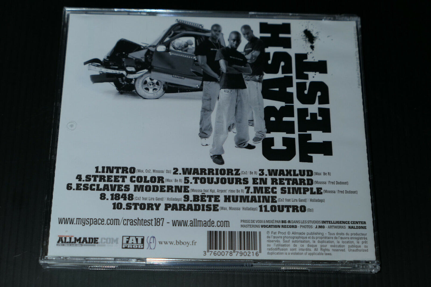 CD CRASH TEST / ALLMADE FATPROD 817503