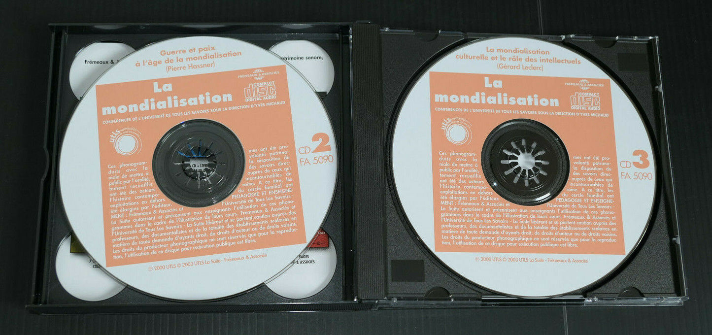 BOX 3 CD LA MONDIALISATION / FREMEAUX & ASSOCIES / 2004
