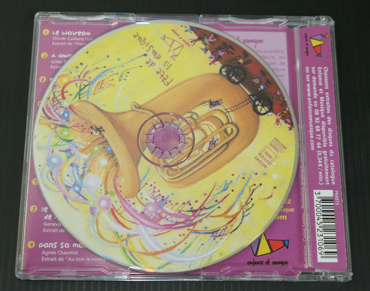 CD ENFANCE ET MUSIQUE / FETE DE LA MUSIQUE
