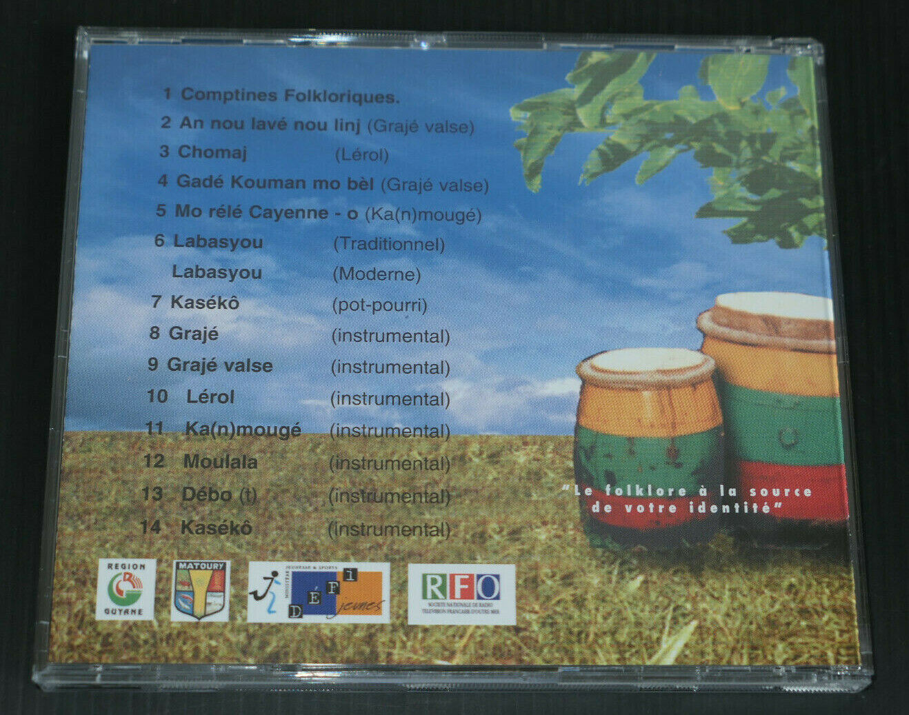 CD KOUTE NOU / KALAWANG CULTURES & TRADITIONS / 1999 / GUYANE