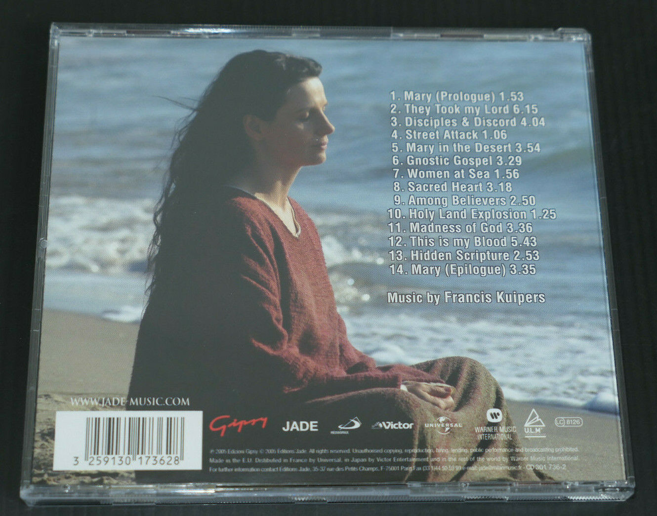 CD MARY / ABEL FERRARA / MUSIC BY FRANCIS KUIPERS / 2005