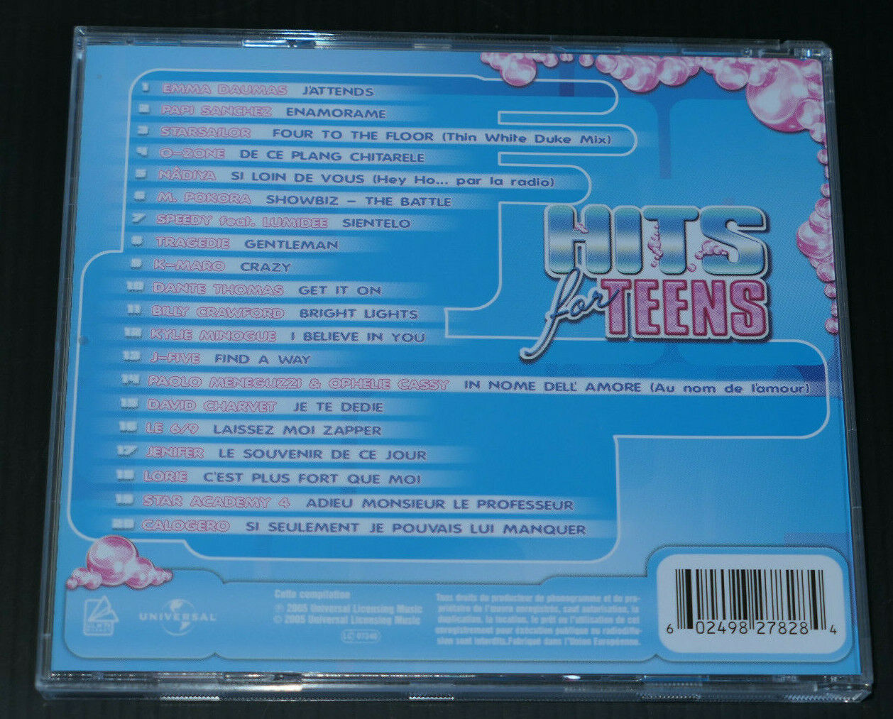 CD HITS FOR TEENS / VARIOUS / COMPILATION / UNIVERSAL 2005