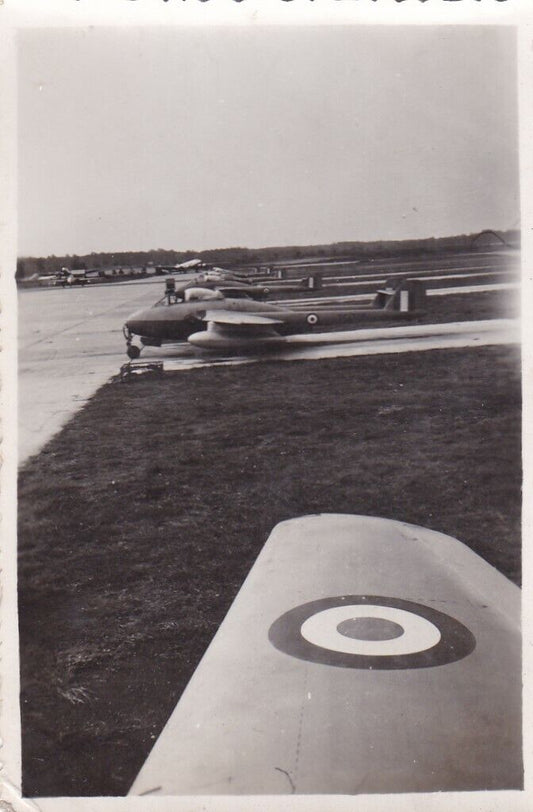 VINTAGE SNAPSHOT PHOTO AERONAUTIQUE AVIATION AVION