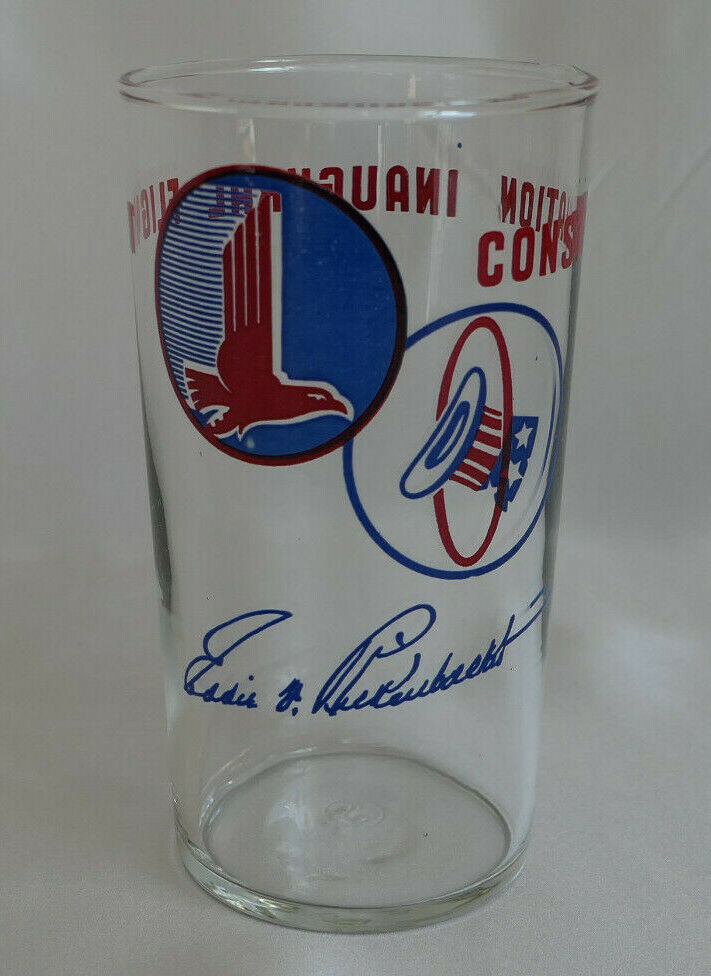 CONSTELLATION INAUGURAL FLIGHT VINTAGE GLASS RARE & COLLECTIBLE LOT X5