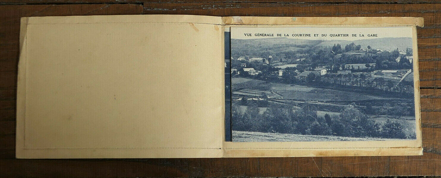 CPA CARTE-LETTRE ALBUM LA COURTINE CREUSE