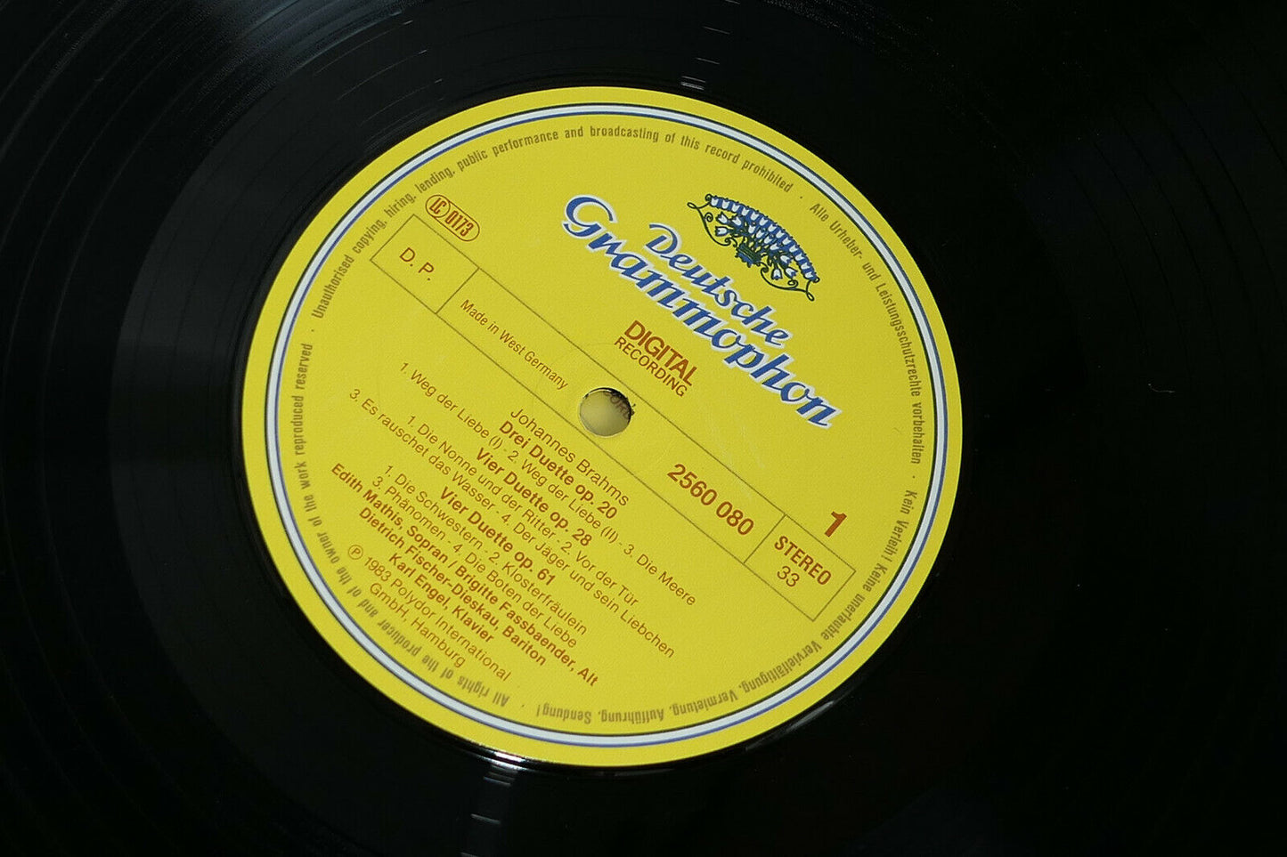 BOX 5LP / BRAHMS / VOKAL ENSEMBLES / DG 2740280