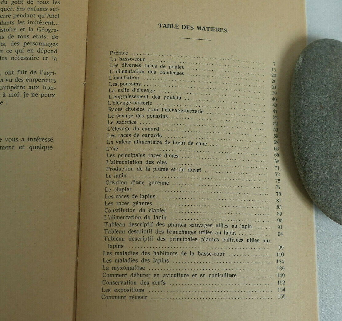 LE MANUEL DE L'ELEVEUR FERMIER ET PROFESSIONNEL / LA BASSE-COUR / BIERE 1962