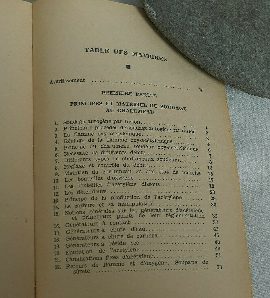 POUR LE SOUDEUR AU CHALUMEAU ET LE DECOUPEUR / L. MENDEL / DUNOD 1948