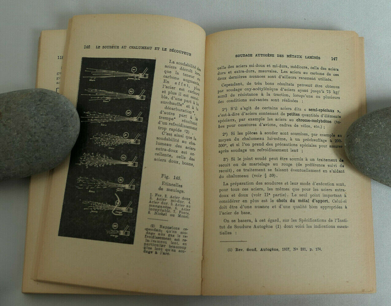 POUR LE SOUDEUR AU CHALUMEAU ET LE DECOUPEUR / L. MENDEL / DUNOD 1948