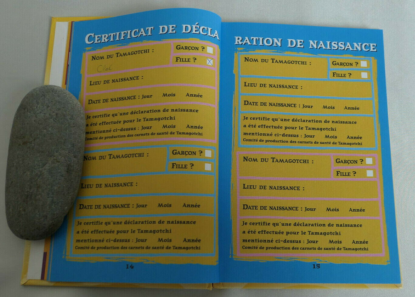 J'ELEVE MON TAMAGOTCHI / BANDAI / MICHEL LAFON 1997 / RARE