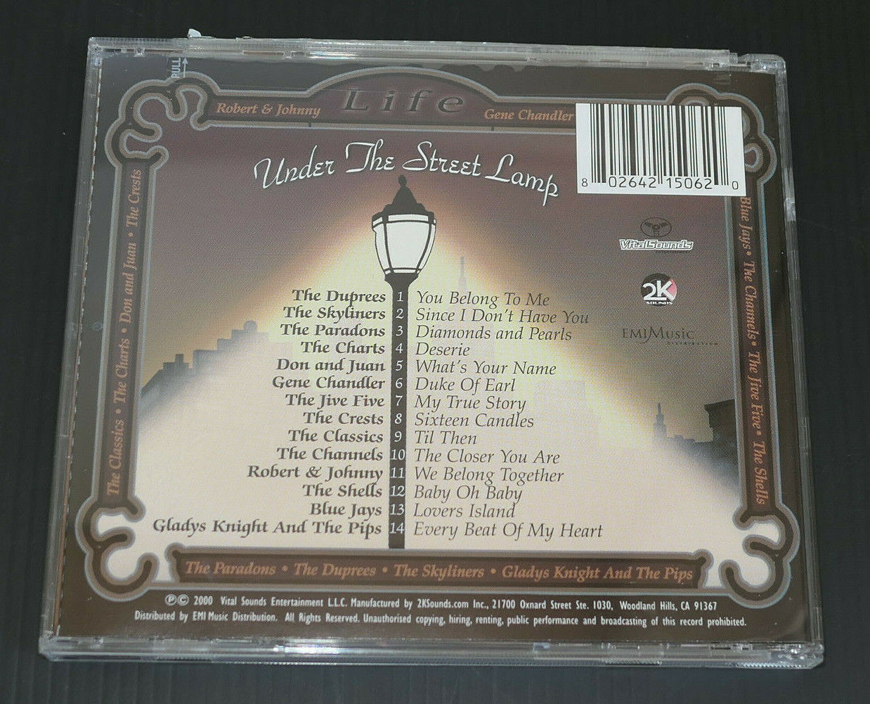 CD LIFE / UNDER THE STREET LAMP / VARIOUS COMPILATION / 2000
