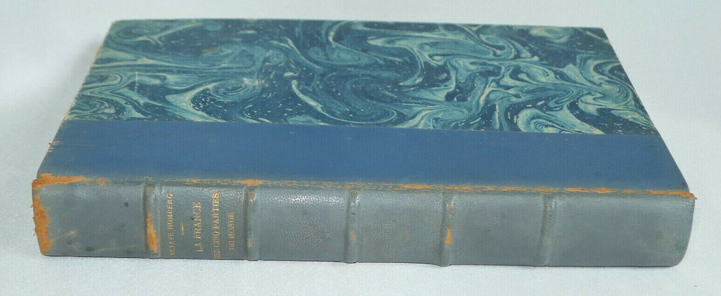 LA FRANCE DES CINQ PARTIES DU MONDE / OCTAVE HOMBERG / PLON 1928 / SIGNE