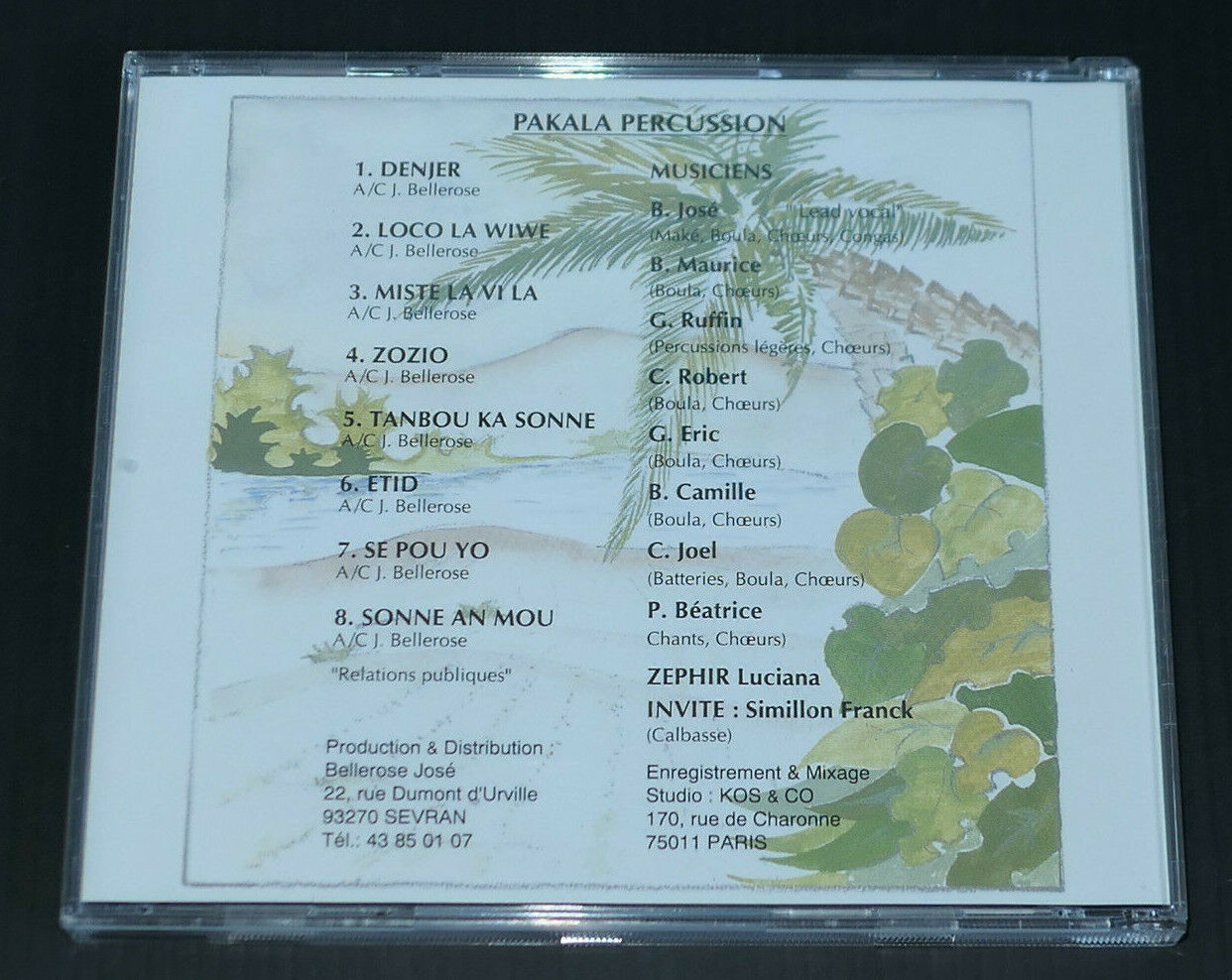 CD PAKALA PERCUSSION / LOCO LA WIVE