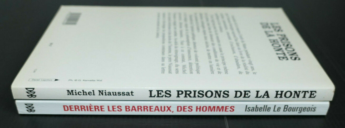 LOT DE 2 LIVRES SUR LA PRISON / DESCLEE DE BROUWER