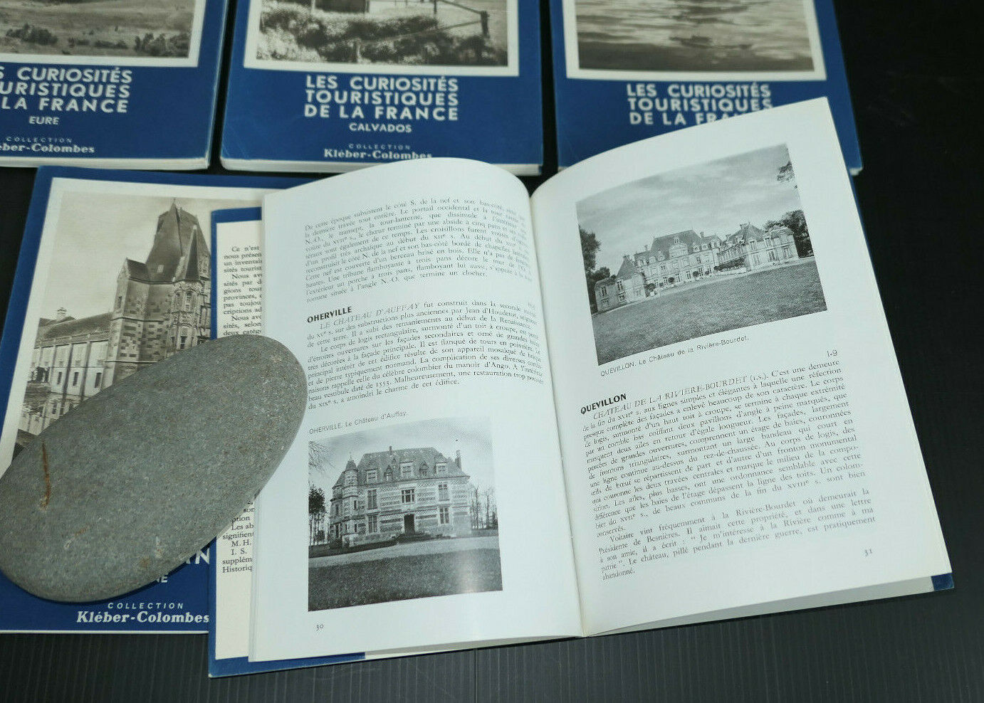 LES CURIOSITES TOURISTIQUES DE LA FRANCE / COFFRET 5 VOLUMES / HENRY DE SEGOGNE