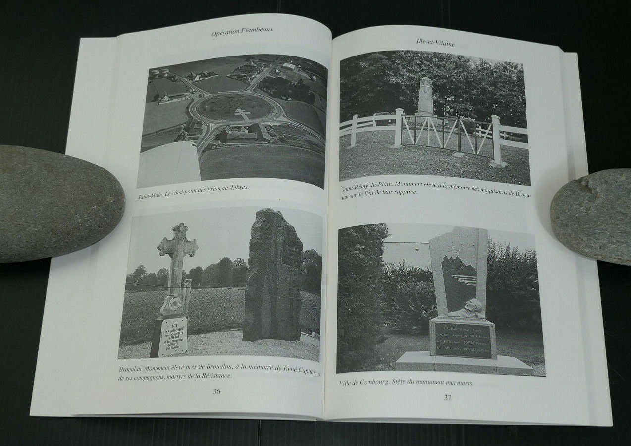 LES HAUTS LIEUX DE LA RESISTANCE EN BRETAGNE / EDITIONS OUEST FRANCE 1991