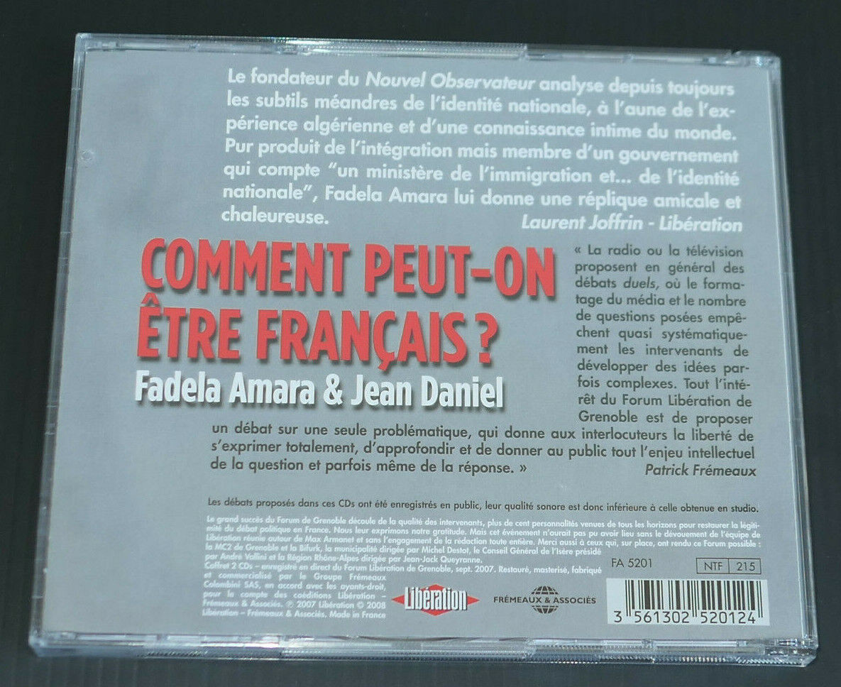 2CD FORUM LIBERATION / COMMENT PEUT-ON ETRE FRANCAIS ? / FREMEAUX & ASSOCIES