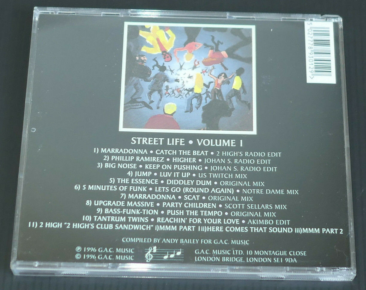 CD STREET LIFE VOLUME I / COMPILATION 11 TITRES / 1996