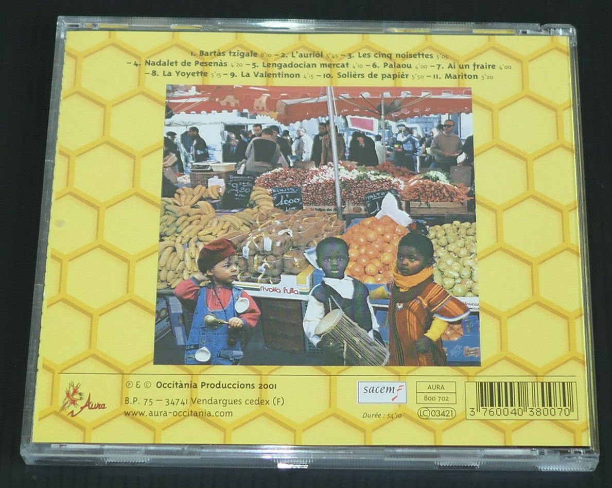 CD BANDA SAGANA / LENGADOCIAN MERCAT / OCCITANIA PRODUCCIONS 2001