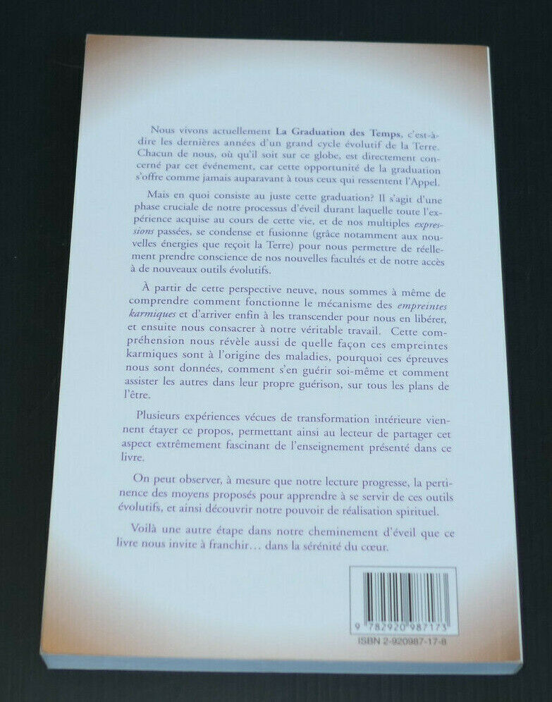LA GRADUATION DES TEMPS / KRYEON / ARIANE EDITIONS 1998