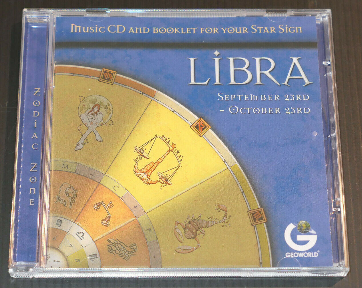 CD GLOBAL JOURNEY / LIBRA / RELAXING MUSIC COMPOSED FOR LIBRANS